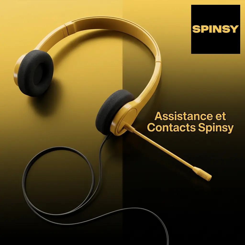 Support client Spinsy disponible 24h/24
