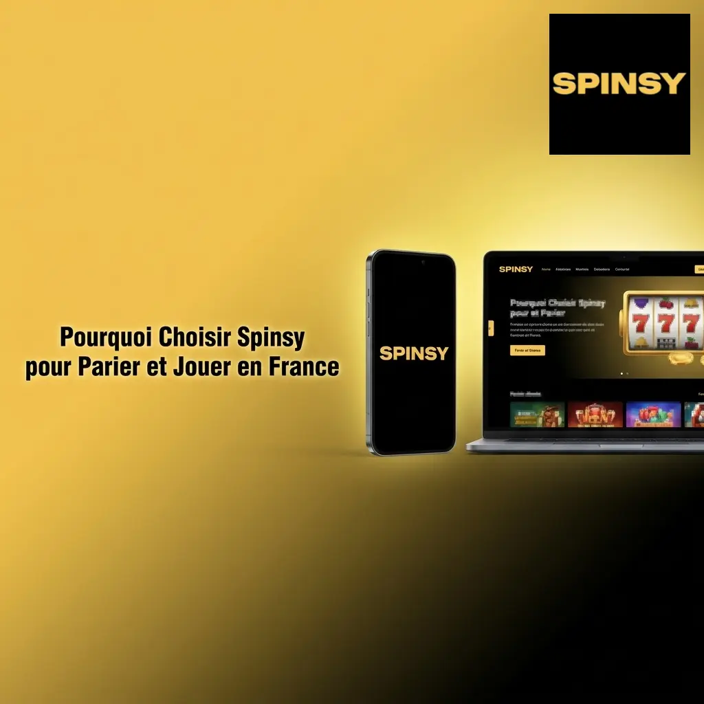 Plateforme Spinsy combinant paris sportifs et casino en ligne