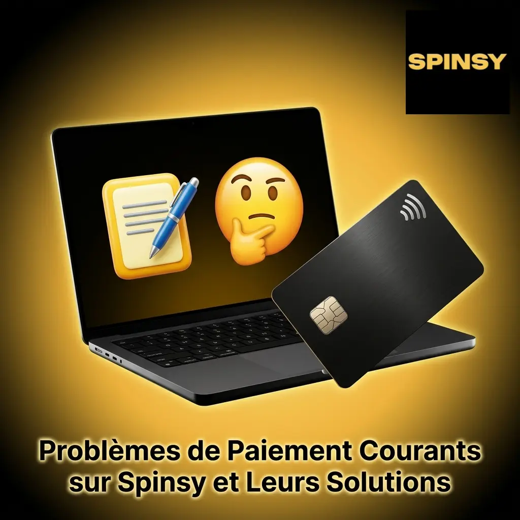 Problèmes de paiement courants sur Spinsy et solutions