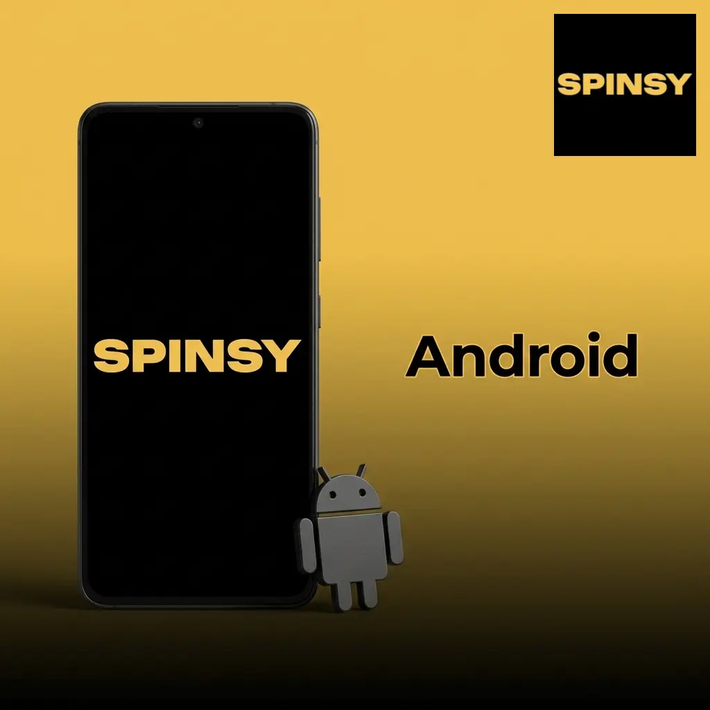 Application Spinsy Android sur smartphone